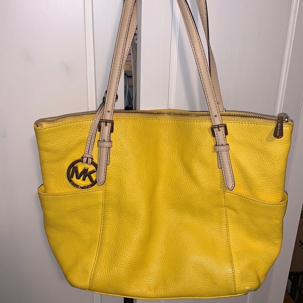 Michael Kor’s - yellow medium size tote!